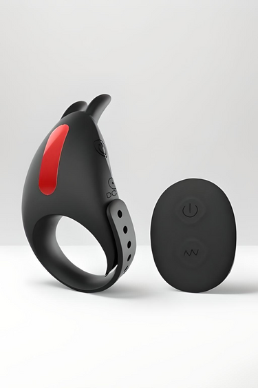 Adjustable Vibrating Cock Ring For Couples